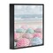 Stupell Industries Bright Beach Umbrellas Scene Framed Giclee Design by Amber Sterling